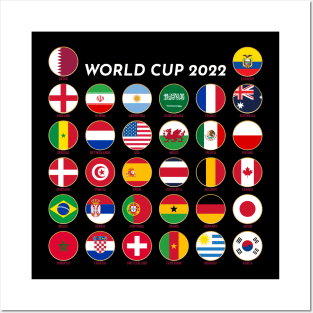 World Cup Qatar 2022 Posters and Art